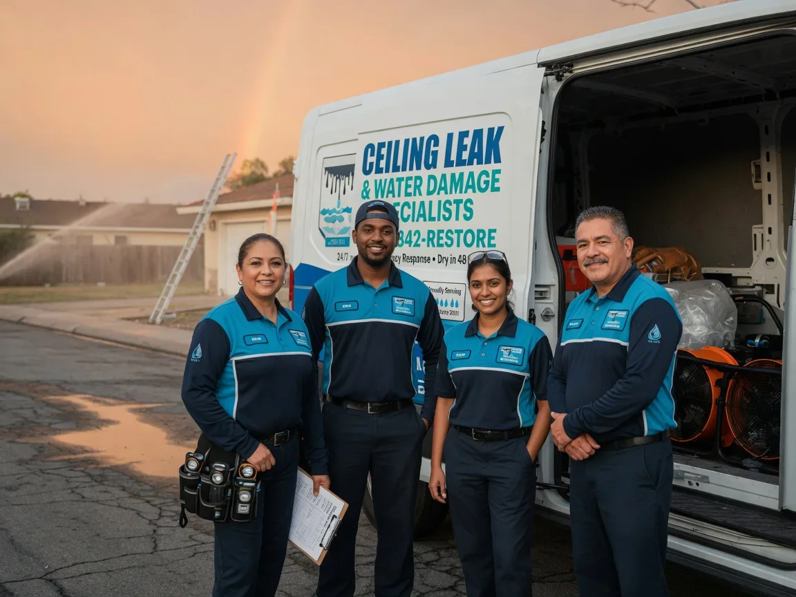 Ceiling Leak Cleanup company in Howe, TX