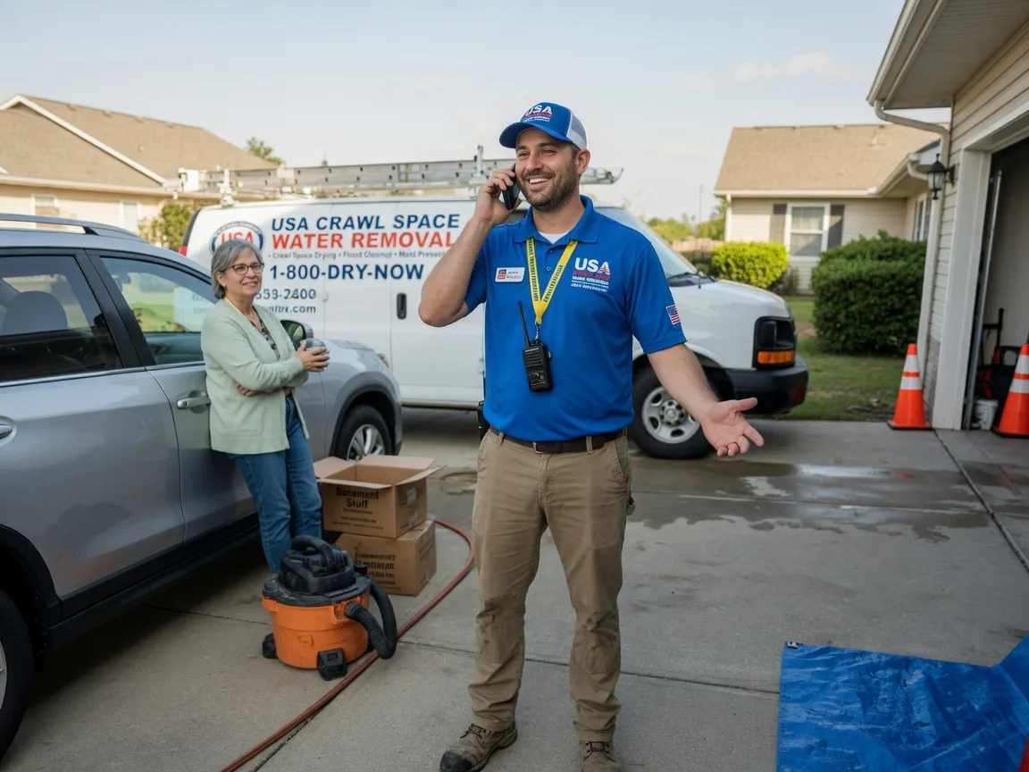 Crawl Space Water Removal Howe, TX FAQs